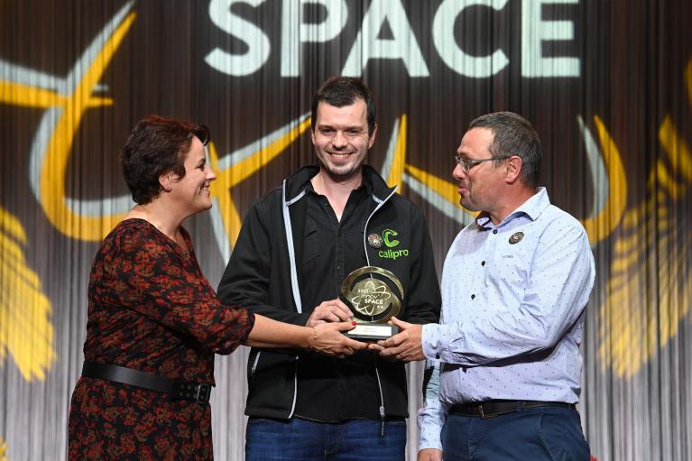 Calipro received Innov'space trophy in Britanny in France